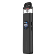 Vaporesso XROS 5 Pod Kit in Cosmic Black – elegant and compact vape device with a shimmering black finish, precise airflow control, and smooth MTL performance.